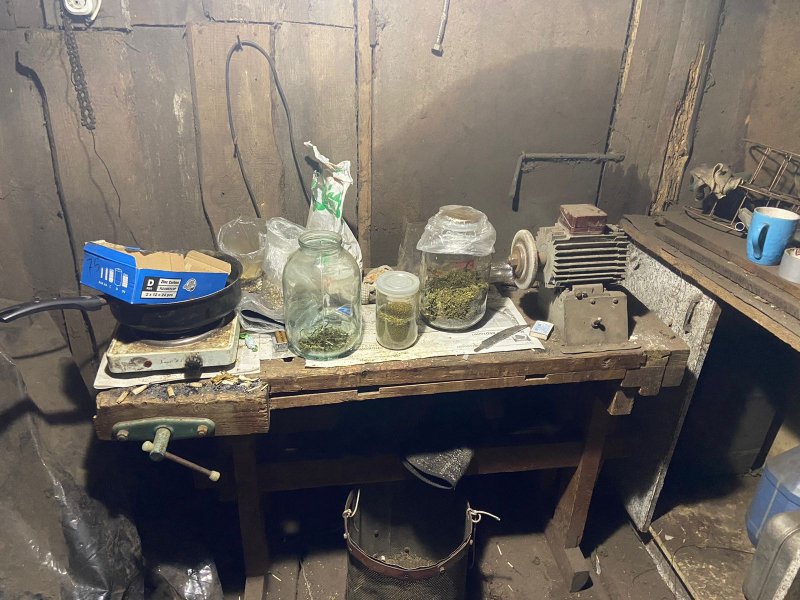 В Хотынецком районе полицейские установили местного жителя, подозреваемого в хранении наркотического средства растительного происхождения в крупном размере